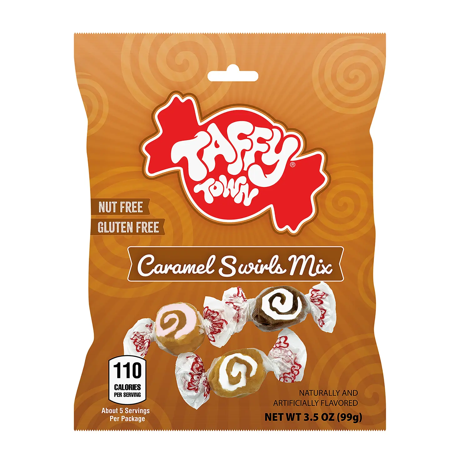 3.5 oz. Caramel Swirls Bag 3.5 oz. Caramel Swirls Bag