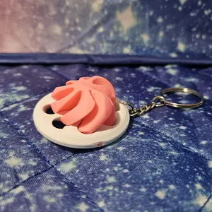 pass through fidget keychain