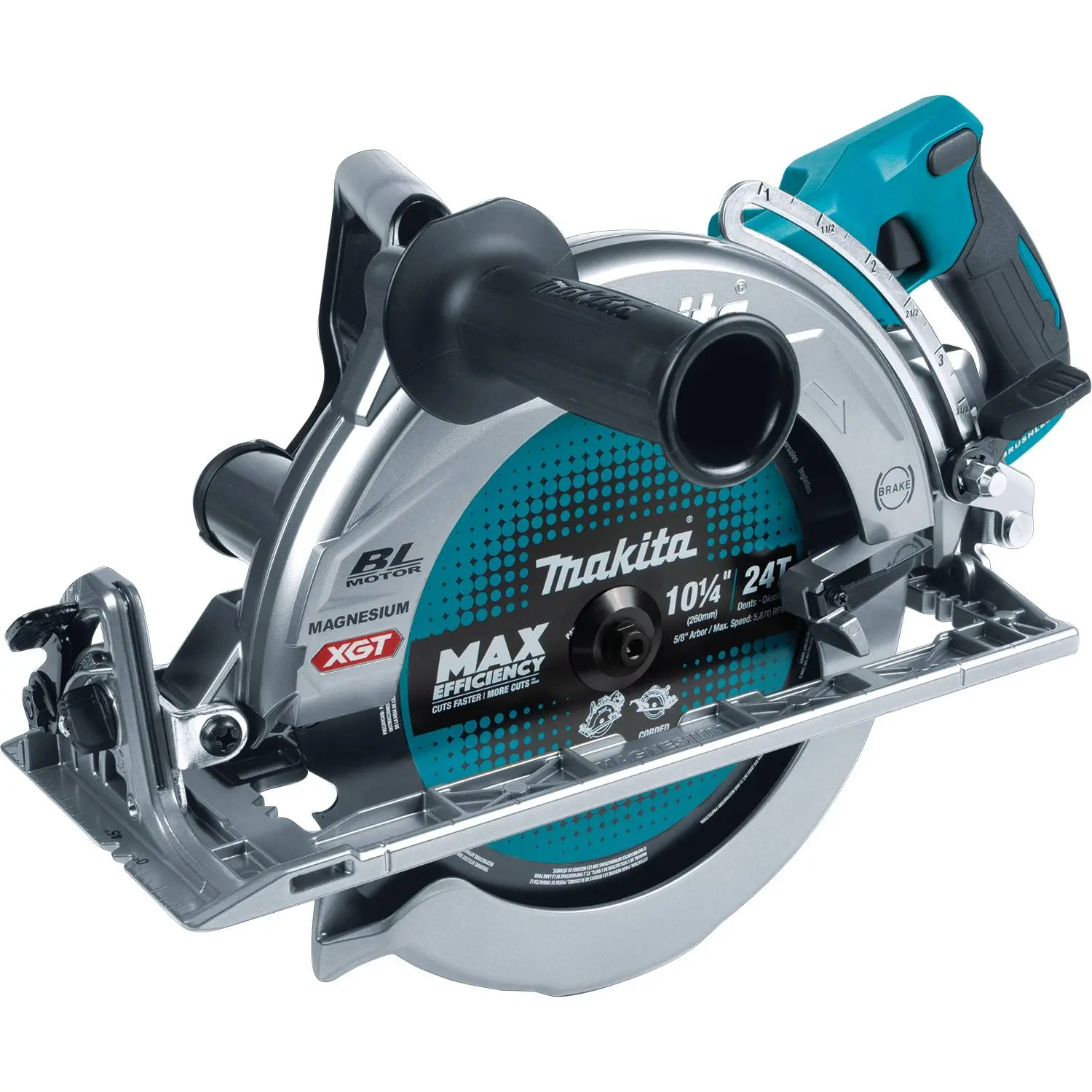 Makita (GRS02Z-R) 40V max XGT® Rear Handle 10-1/4" Circular Saw, AWS® Capable (Tool Only)