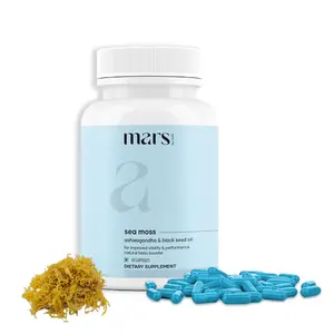 Mars Natural Sea Moss Caps (30 Servings) Fitness Dietary