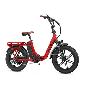 ADDMOTOR Foldtan M-120 Electric Bike for Adults, 750W Folding Commuter Electric Bicycle, 20 MPH,80MI, 15Ah UL2271 Removable Battery, City Cruiser Ebike, 20"x4.0" Fat Tires Ebike
