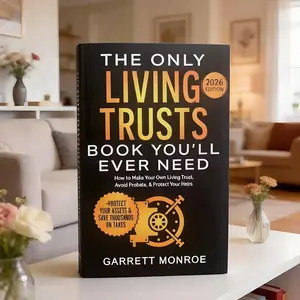 Wealth Strategy Notebook, "The Only Living Trusts Book You’ll Ever Need" Themed - Make Your Own Living Trust, Avoid Probate, Protect Heirs & Assets, Save Thousands on Taxes