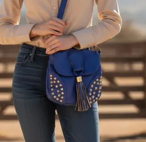 Studded handbag