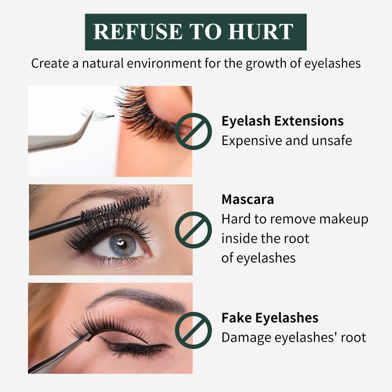 BREYLEE Eyelash Growth Serum New Eyelash Enhancer Longer Fuller Thicker Eyelash Extension Makeup 3 ml Skin Care Root Activation