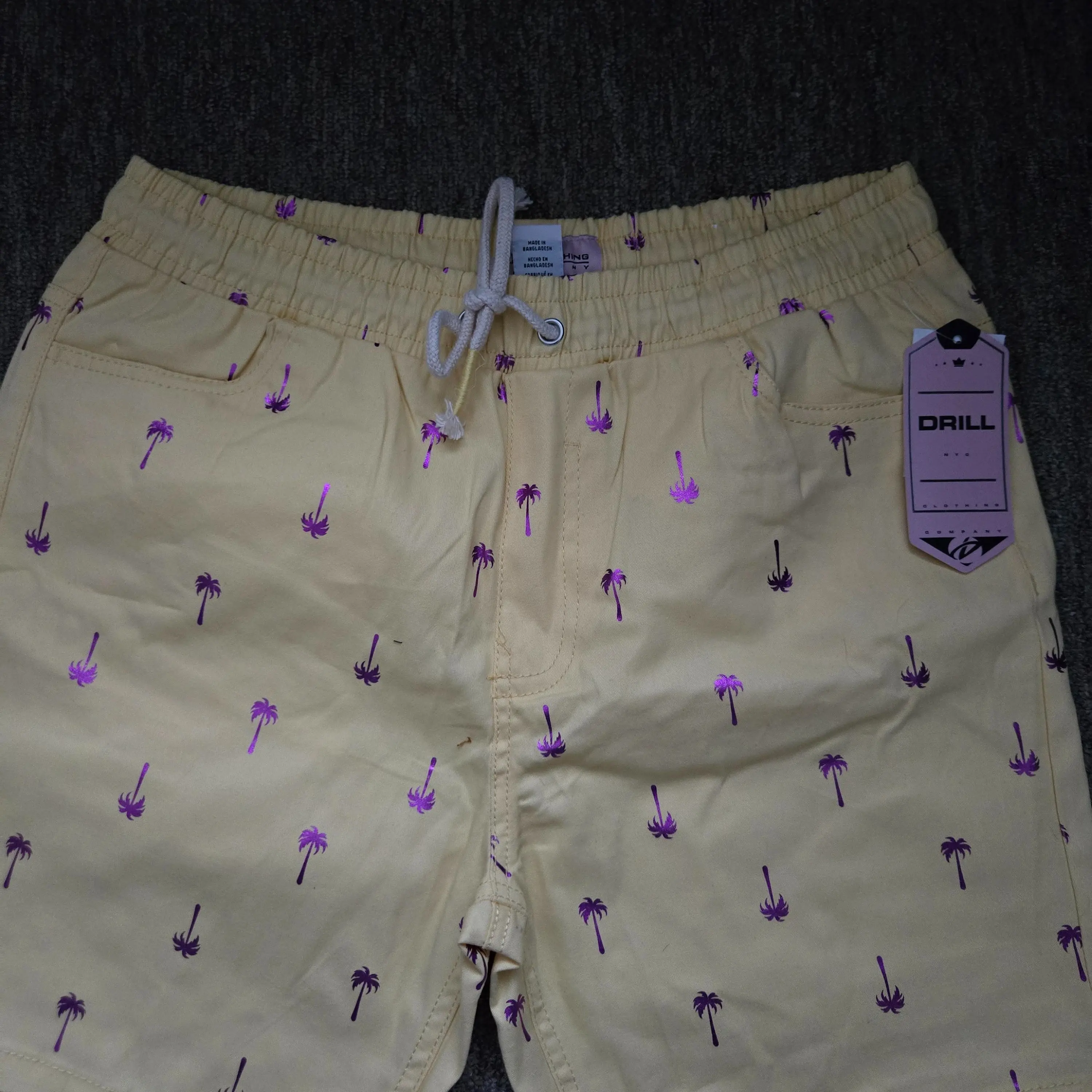 Men's Drill Shorts - Never Worn, Above the Knee, Designer Con Casual Everyday Menswear Bottoms