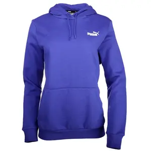PUMA Womens Essentials Small Logo Hoodie Casual Outerwear Casual - Purple