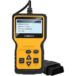 OBD Car Scanner Diagnostic Tool, Vehicle Engine Fault Code Reader CAN Diagnostic Scan Tool, Check Automotive Engine Light Emission Monitor , Universal for SUV RV Truck