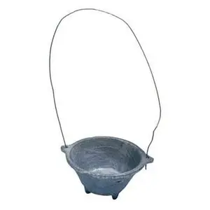 Elegant Aluminum Incense Burner with Handle