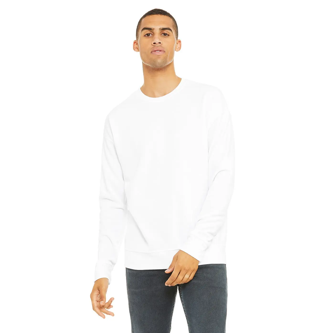 Bella + Canvas Unisex Adult Fleece Drop Shoulder Sweatshirt