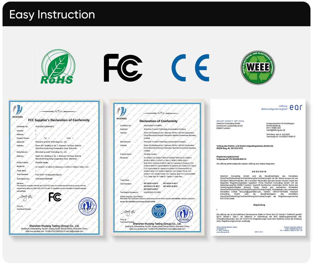 ARZOPA Portable Monitor FHD 1080P Ultra-Slim Portable Laptop Monitor IPS Display for PC MAC Phone Xbox, PS5 - USB C & HDMI Connectivity Remote Work