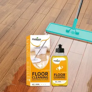 Quick-Dry Tile & Wood Floor Cleaner, Spotless Mop Cleaning Solution, Universal Floor Polisher, Fast Drying, No Residue, 1 Bottle