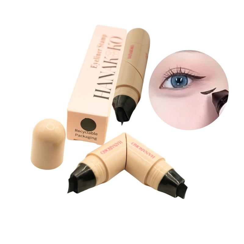 HANAKOKO Cop Eyeliner Satu Langkah untuk Aplikasi Tepat Alat Eyeliner Mudah Digunakan untuk Penampilan Berdefinisi