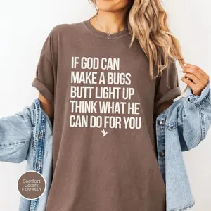 Comfort Colors Funny Christian T Shirt, Sarcastic Humor Baptism Gift, Women Religious Shirt, Christian Scripture Shirt, Funny Jesus Tee