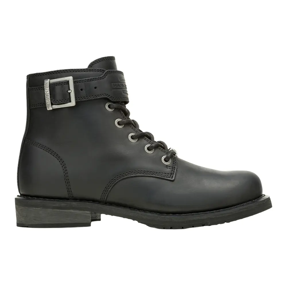 Harley-Davidson Footwear Mens Vntgmoto Short Black Motorcycle Casual Boots Ankle - Black Harley-Davidson Footwear Mens Vntgmoto Short Black Motorcycle Casual Boots Ankle - Black