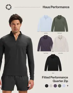 Haus | Fitted Performance Quarter Zip