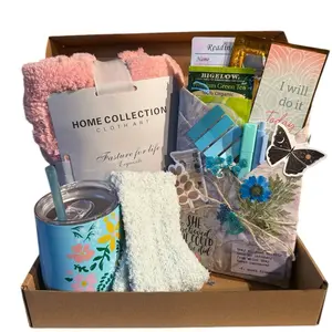 Blind Date with a Book Bundle - Relaxing/Cozy Book Bundle with Bookish Goodies