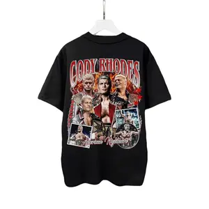 Cody Rhodes Wrester Retro T-Shirt Sweatshirt Hoodie Limited 90s Vintage Graphic Bootleg Wrestling Sport Unisex Tee Gift For Friends