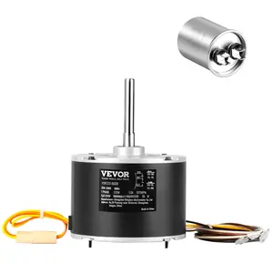 fathersdaygift  VEVOR Condenser Fan Motor OGD1016, 1/6 HP 208-230V Condenser Fan Motor 1075RPM, OEM Standard Upgraded Replacement Condenser Motor Reversible Rotating, Explosion-proof CBB65 5F/370V Capacitor