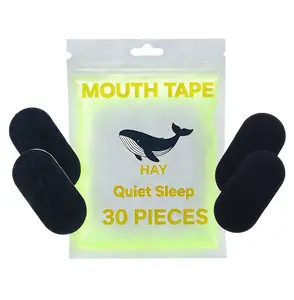 Mouth Tape for sleeping,one month supply, mouth tape,black,gentle,adhesion & 30/60/120 Strips, sports accessories,Anti Snoring Sticker,Snoring Relief Sticker for better sleep Cotton Healthcare sleep tape Hypoallergenic Comfort Tape for Skin