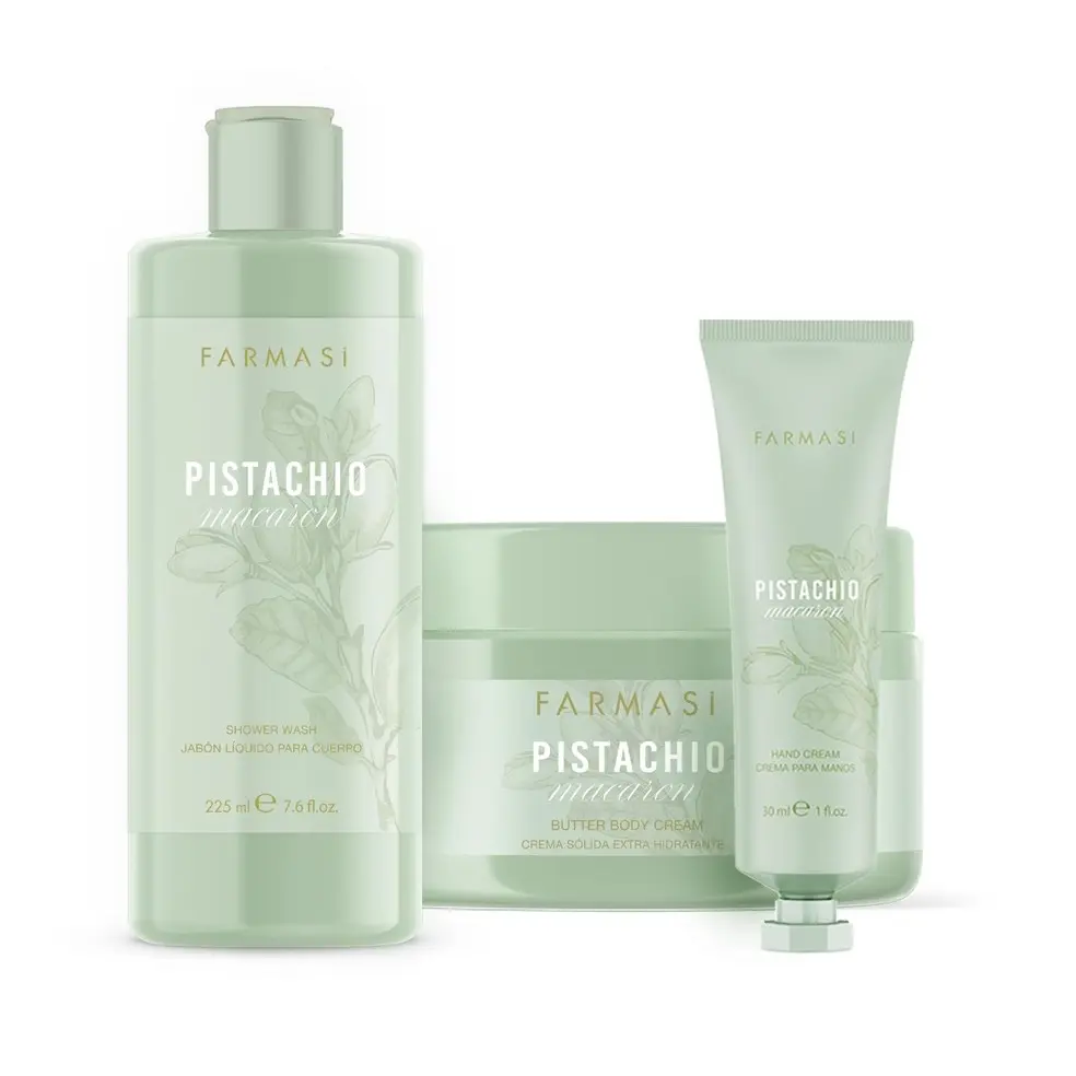 Pistachio Macaron Body Set