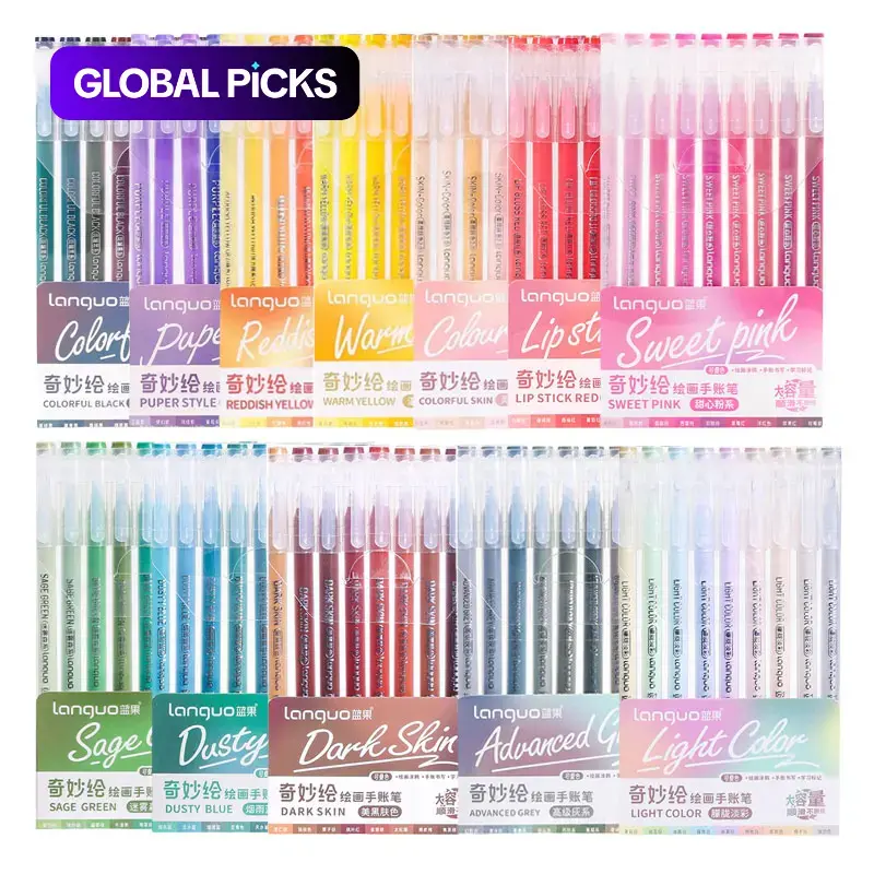 108 Colorful Gel Pens, Aesthetic Pens for Creative Art Projects, Smooth Writing & Vibrant Colors for School & Office Use, Perfect for Students & Artists #GLOBAL PICKS