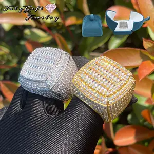 Mens Bling Ring - Iced Out Ring - Hip Hop Jewelry for Women Men