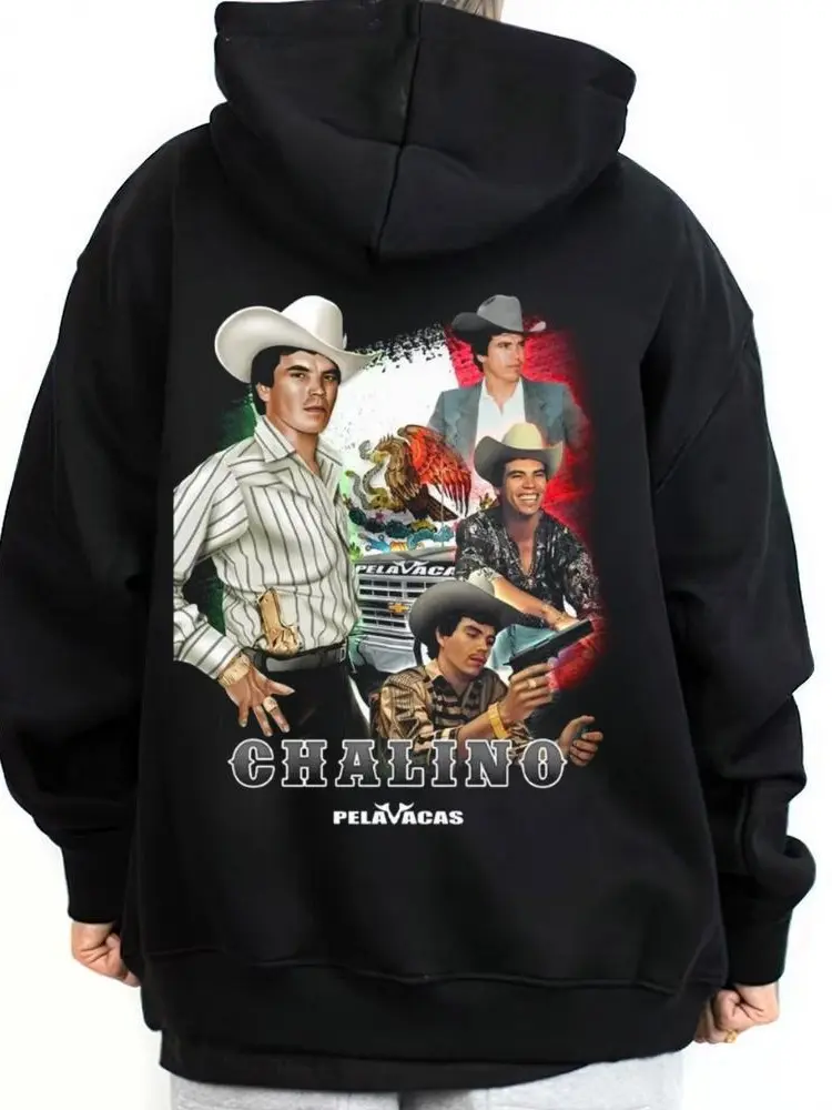 Chalino Sanchez Chicano Clothing Graphic Tee Gift Cholo Lowrider Streetwear Hoodie Sweatshirt for Men and Women, Style Fashion Printed Soft Outdoor
