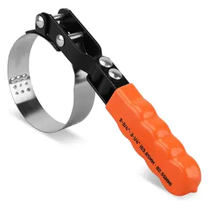 Adjustable Small Swivel Oil Filter Wrench, 2-3/4" to 3-1/4" Oil Filter Removal Tool for Easy Filter Removal