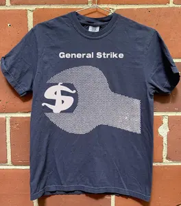 2 Side General Strike T-shirt, Socialist Revolution Tee, Unisex Protest Shirt, Soft Feel, Classic Look, Lightweight Feel, Moves with You