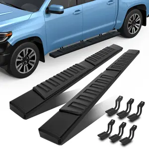 For 2005-2023 Toyota Tundra/Tacoma Double Cab/Crew Max Cab/Extended Cab 6" Running Boards 6 inches Nerf Bars Side Step