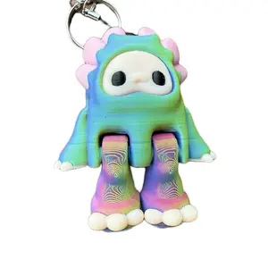 Rainbow Woobu Kaychain