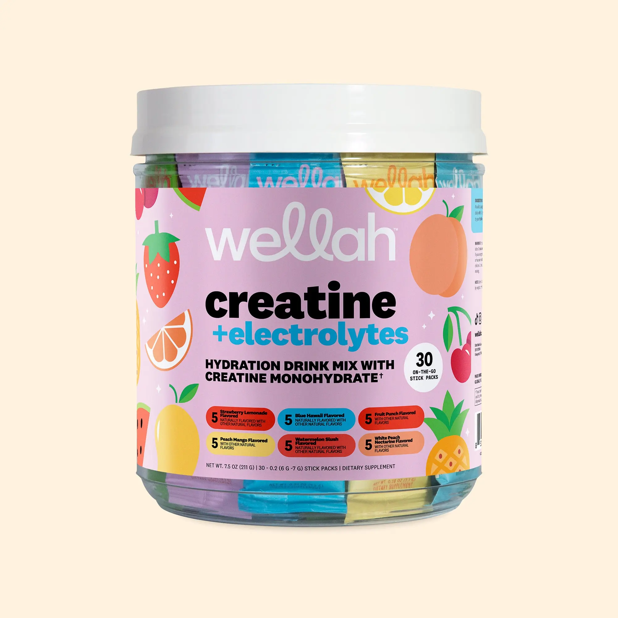 Creatine + Electrolytes Variety Pack | 30 Servings Creatine + Electrolytes Variety Pack | 30 Servings