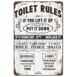 1pc Vintage Highland Cow Aluminum Plaque Waterproof Country Cottage Decor Rustic Gift For Farmhouses Room Decor Home Decor Wall Decor House Decoration Stuff Living Room Decorative Plaque