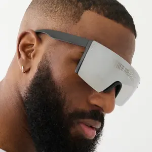 True Religion Shield Sunglass for Men, UV Protection