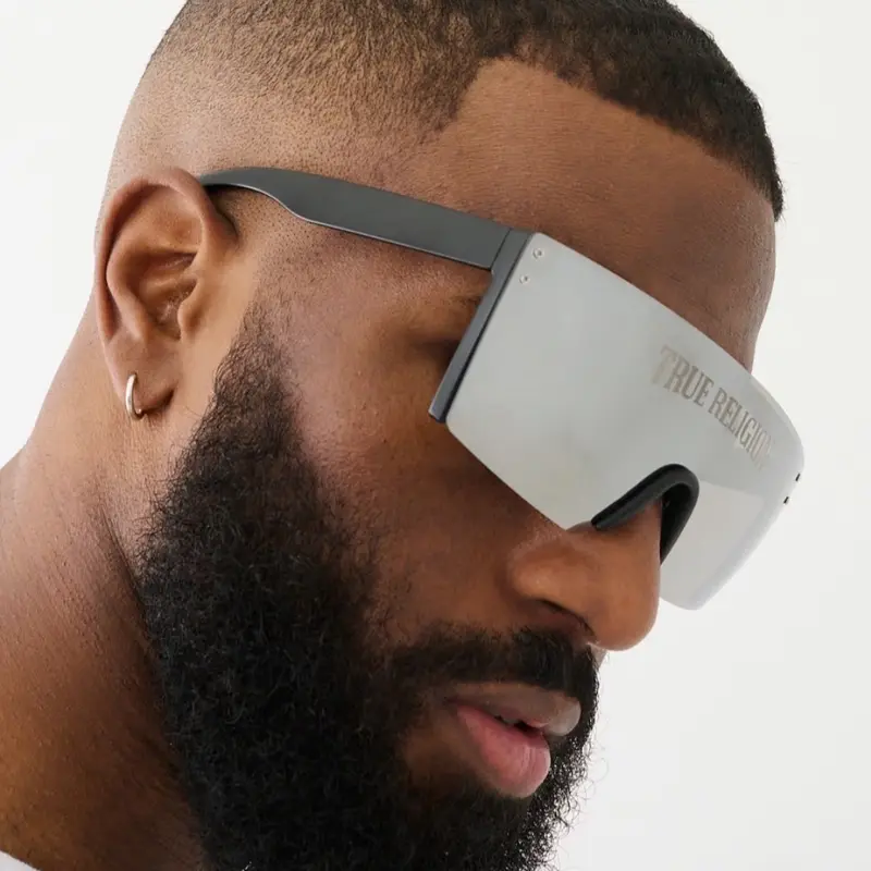 True Religion Striped Metal Sunglasses - TikTok Shop display picture 2