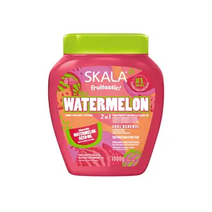 NEW! Skala Watermelon Hair Cream – 2-in-1 Curl Renewal & Styling | 1000g | Hydrating, Vegan, Sulfate-Free for Curly Hair (3ABC)