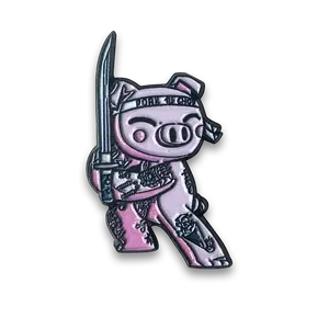 Hiro the Pig Enamel Pin