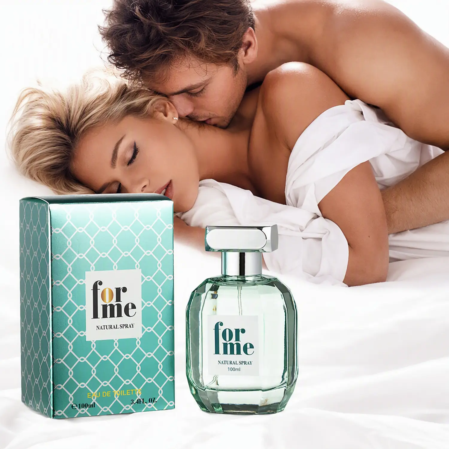 Pheromone Perfume for Women, Long-Lasting Fresh Floral Fruity Scent, Infused with Pheromone Formula, Specially Designed to Make Him Addicted, Share Unforgettable Wild & Wonderful Night, Perfect Christmas, New Year's Eve & Anniversary Gift.100ML/3.4FL.OZ