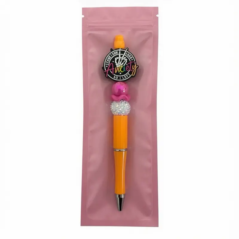 Humorous "I Came, I Saw, I Had Anxiety So I Left" Ballpoint Pen - Funny Quote Writing Pen for Daily Use, Office Supplies