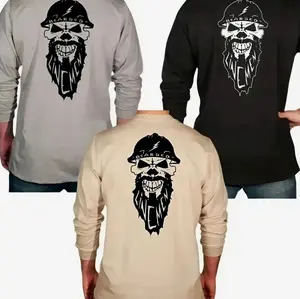 FR Benchmark Benchmark VS Everybody Flame Resistant Long Sleeve Shirt Logo Graphic Hoodie Menswear, Womenswear O9C IV0