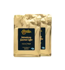 Perla Salvadoran Gourmet Premium Arabica Coffee - 8 oz, 2-Pack, Cholesterol-Free Roast Beverage, Coffee Grounds, Specialty Grade Arabica