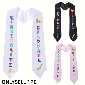 Honorary Graduation Sash Belt, Kindergarten Ceremonial Shoulder Strap for Graduation Ceremony Commencement Party, Adjustable Etiquette Sash, Class of 2026 Keepsake, Us Grad Party Decor, Graduation Decorations, School