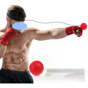 Boxing Reflex Ball Set With Adjustable Headband for Punching Practice, Interactive Boxing Ball, Improve Reaction Response ,Men Gifts Boxing Gear, Exercise Equipment