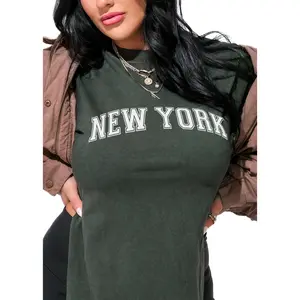 NEW YORK SIDE SLIT TEE