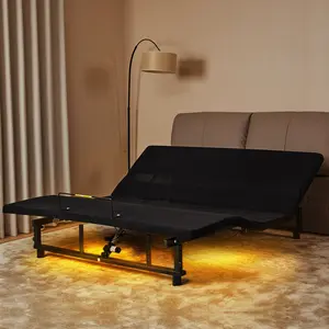 [SOIYELIFE]  Adjustable Bed Frame - Quiet Motor, Zero Gravity, 4 USB Ports, Under-Bed Nightlight