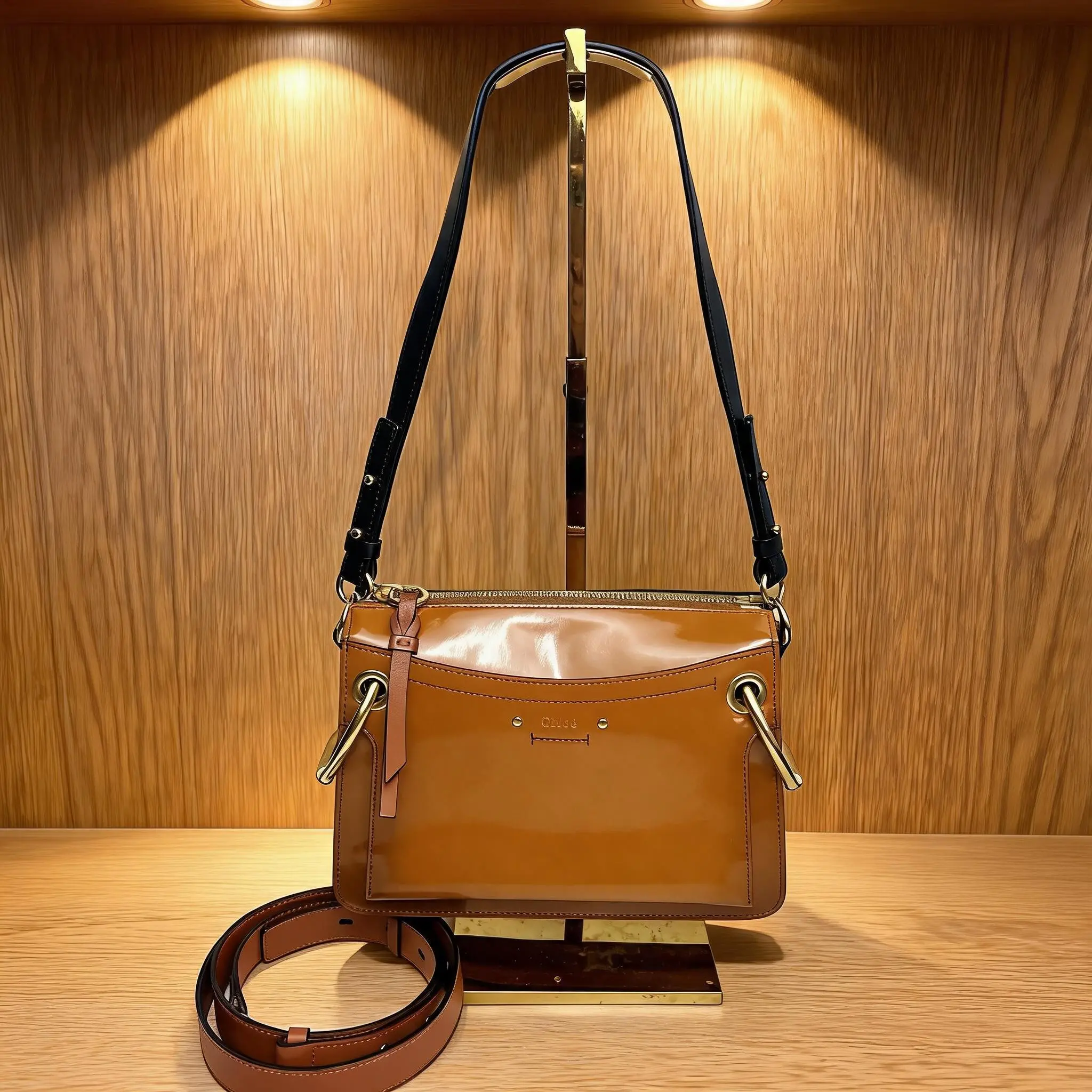 Pre-owned Chloé Chloe Leather Shoulder Bag I0719370019