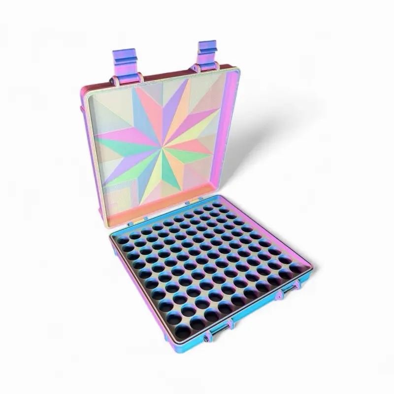 3mL BIG CASE. Holds 100 Vials of 2-3mL Fridge and Freezer Safe