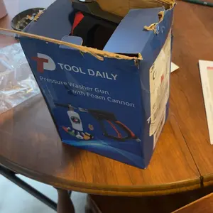 Product Review of Tool Daily Short Handheld with  Cannon FOR PRESSURE WASHER,  1/4 Inch Quick Connector, Water Spray Tool with 5 Nozzle Tips, 1 Liter snow foam lance, FathersDayGift from ️**𝔂