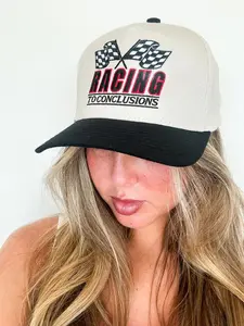 Racing To Conclusions Trucker Hat Racing To Conclusions Trucker Hat