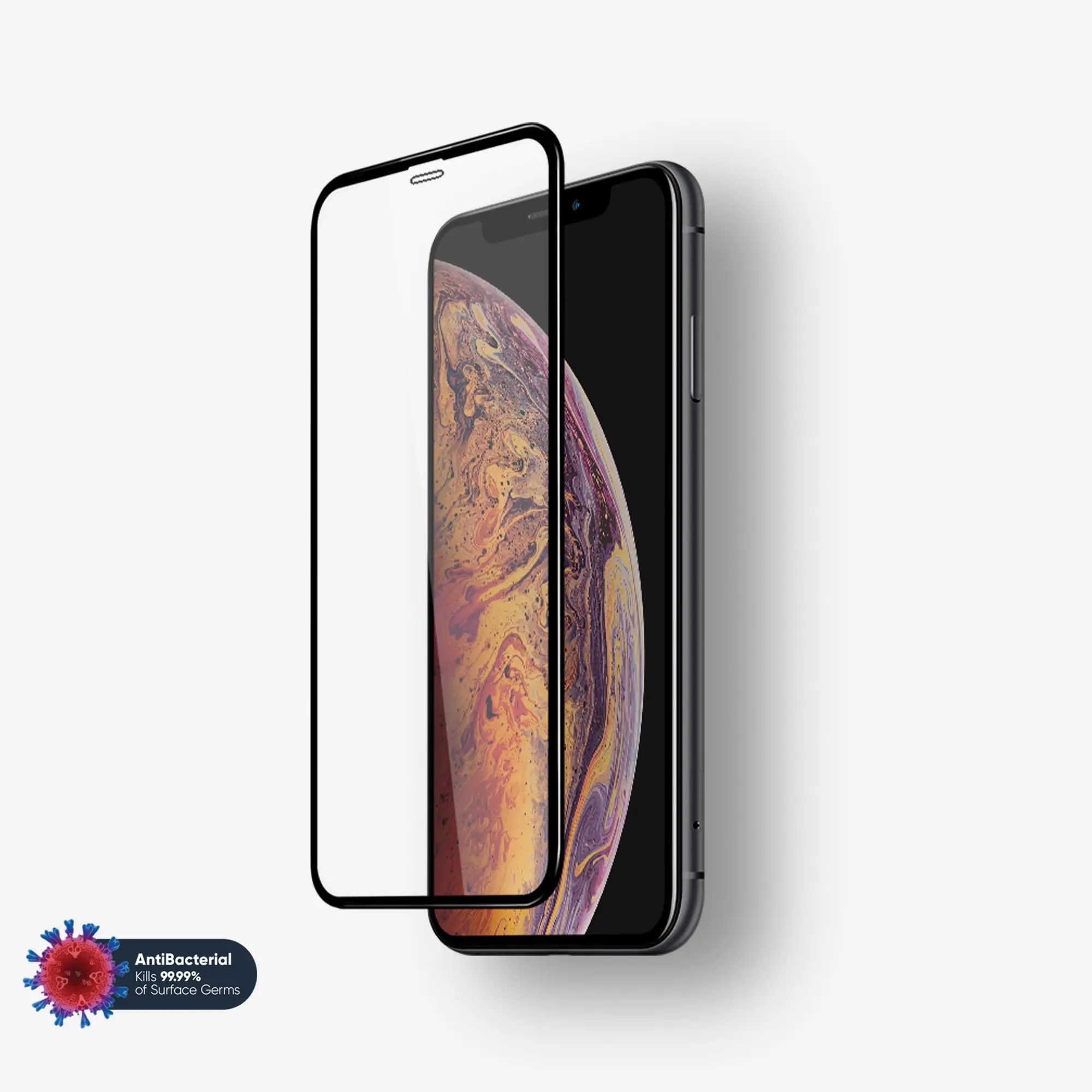 NanoArmour 3D Screen Protector for iPhone X / XS Edge-to-Edge